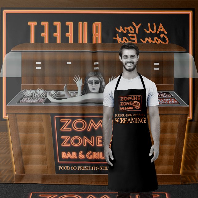 Tenture Nourriture Zombie Tout Ce Que Vous Pouvez Manger B (Créateur téléchargé)