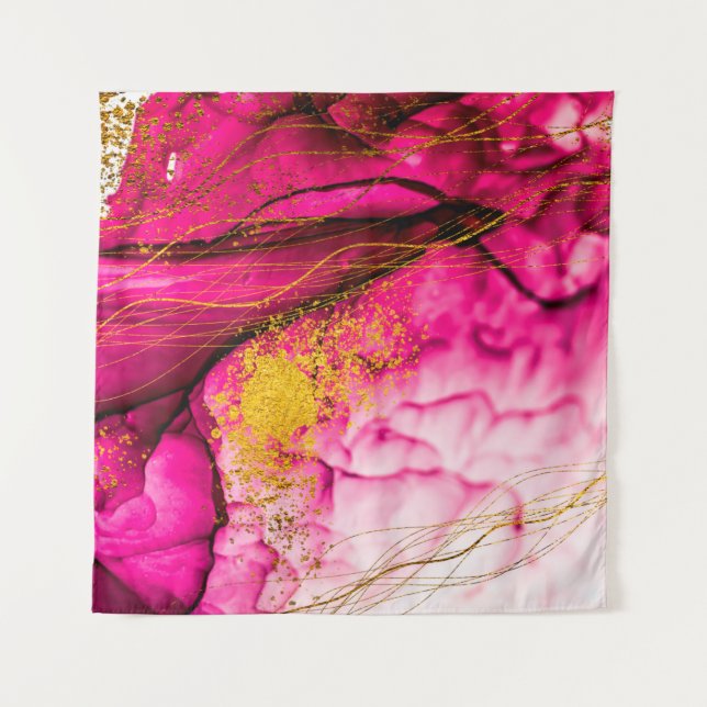 Tenture Nuages Abstraits-ART. Une créativité transparente. (Devant)