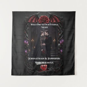 Tenture Nuit Éternelle Mariage Gothique Vampire Romance So