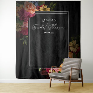 Tenture Nuits Sultry Floral Mariage Fête des mariées ID829