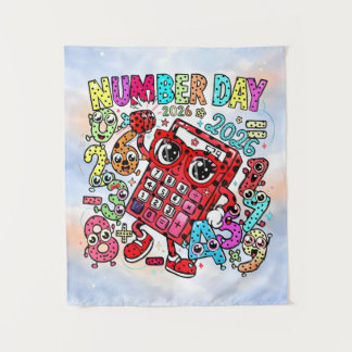 Tenture Number Day 2026 Colourful Maths Banner for Schools