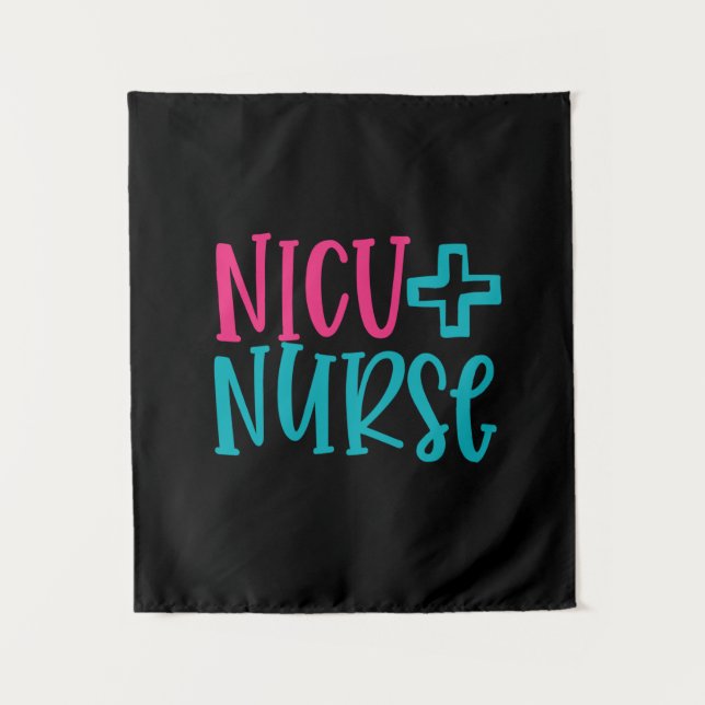 Tenture Nurse Gift | NICU Nurse (Devant)