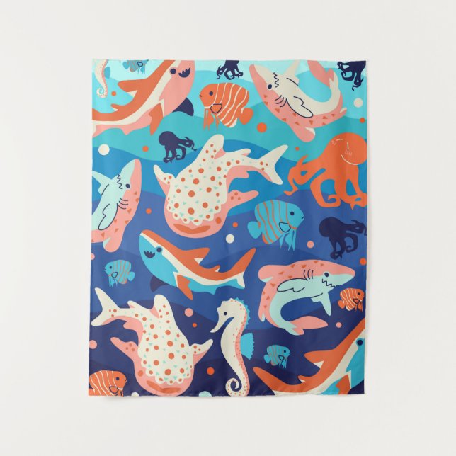 Tenture Ocean Wonders (Devant)