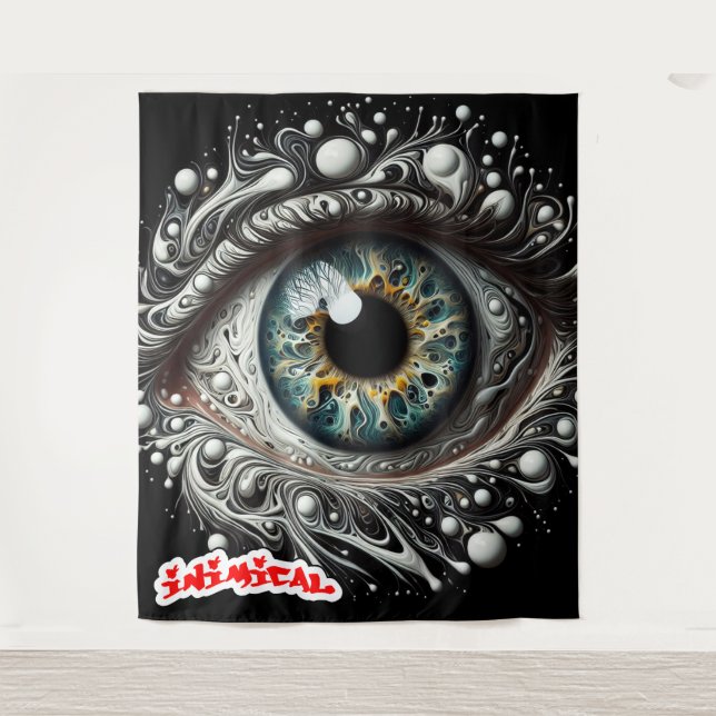 Tenture Oeil Omniprésent inimitable (Devant)