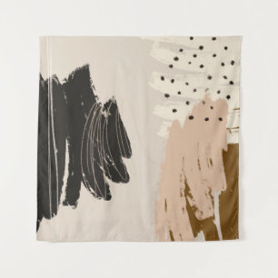 Tenture Œuvre d'art abstraite contemporaine, fond décorati