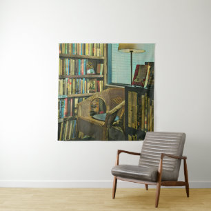 Tenture Œuvre d'art de livre vintage