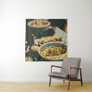 Tenture Œuvre d'art Ramen