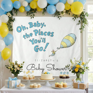 Tenture Oh, Bébé, les Endroits que tu Vas Découvrir Fête P