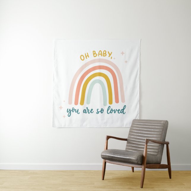 Tenture Oh Bébé, Tu Es Si Amoureux (En situation)
