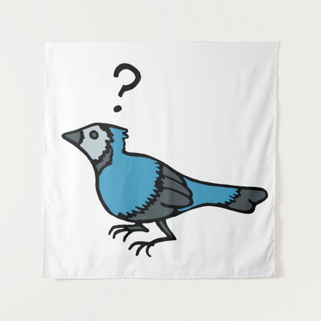 Tenture Oiseau confuse (Devant)