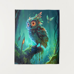 Tenture Oiseau Oiseau Animal Portrait Peinture Faune Extér