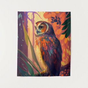 Tenture Oiseau Oiseau Animal Portrait Peinture Faune Extér