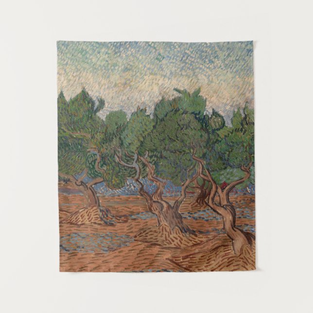 Tenture Olive Grove par Vincent van Gogh (Devant)