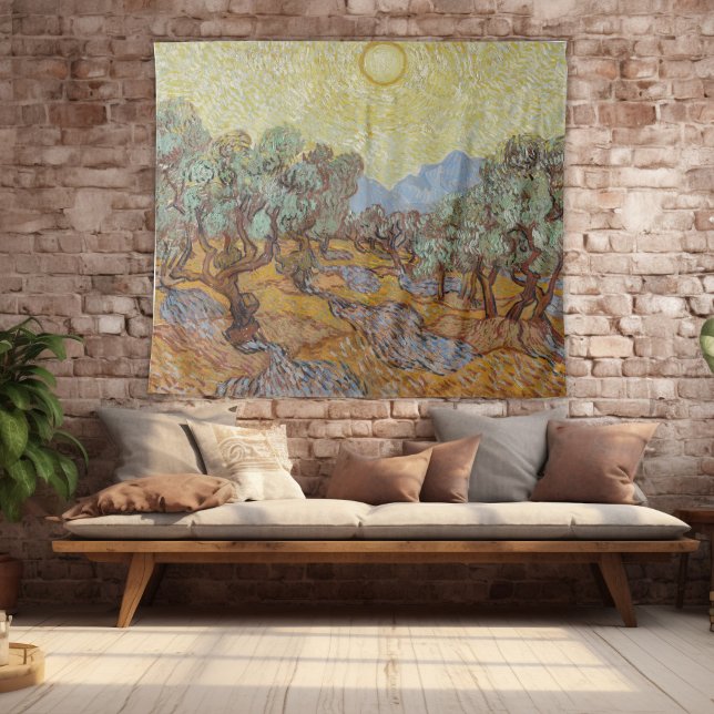 Tenture Olive Trees, Vincent van Gogh (Créateur téléchargé)