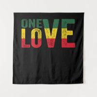 One Love Jamaican Rasta Reggae
