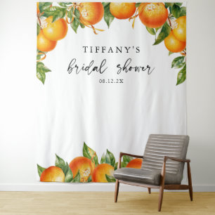 Tenture Oranges Modernes  Semaine de Mariage sur le Citrus