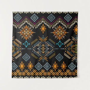 Tenture Ornement ethnique Boho Motif sans couture