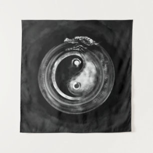 Tenture Ouroboros Yin - Yang