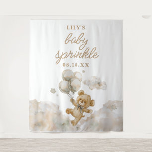 Tenture Ours Mignon à peine attendre Neutre Baby Sprinkle