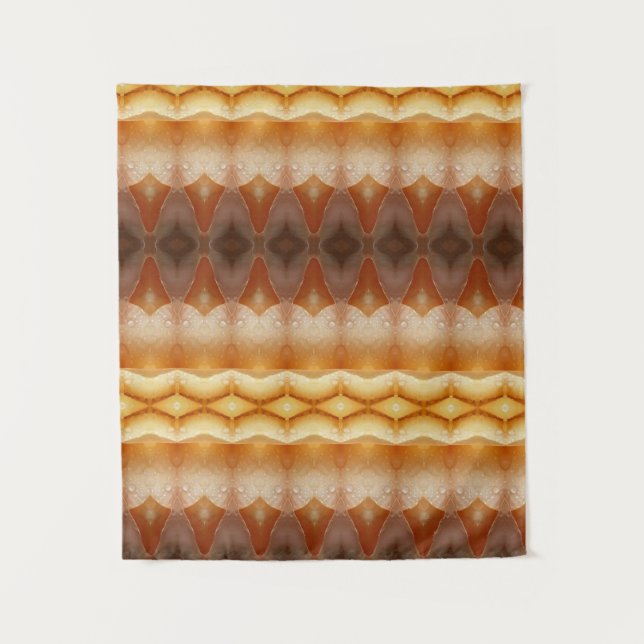 Tenture Pale Peachy Ikat 6 (Devant)