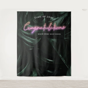 Tenture Palmes tropicales   Arrière-plan de la cabine phot