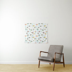 Tenture Palmiers d'aquarelle