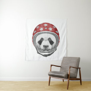 Tenture Panda de casse-cou