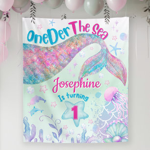 Tenture Panneau de bienvenue pour un premier anniversaire 