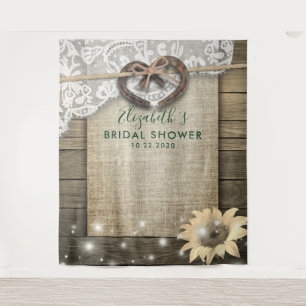 Tenture Panneau de Booth Photo de Mariage Champêtre avec T