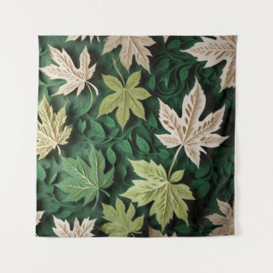Tenture Papercut Leafs Motif - Élégance inspirée de la nat