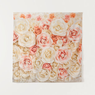 Tenture Papier à fleurs pour arrière - plan en style amour