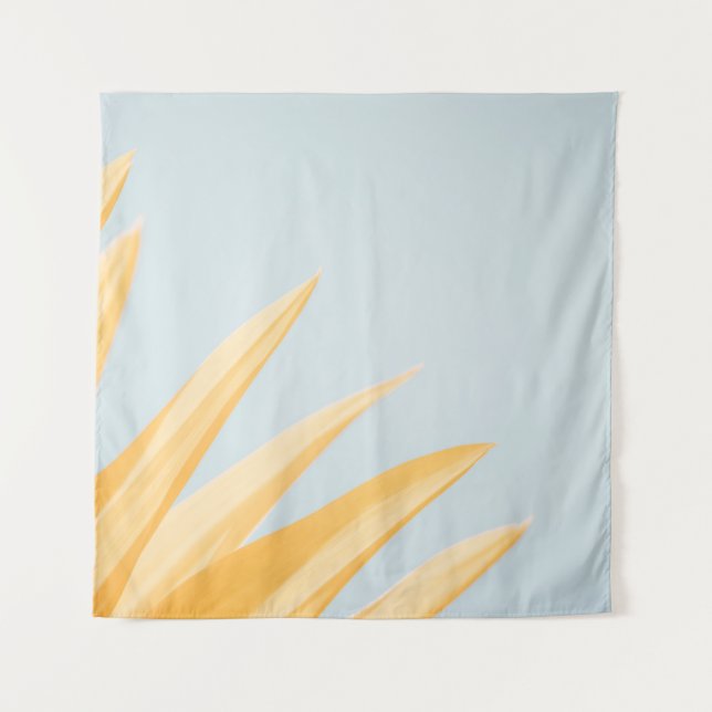 TENTURE PAPIER GRAPHIQUE À FLEURS BLANCHES (Devant)