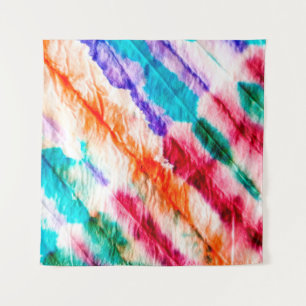 Tenture Papier peint géométrique. Design vintage. Shibori