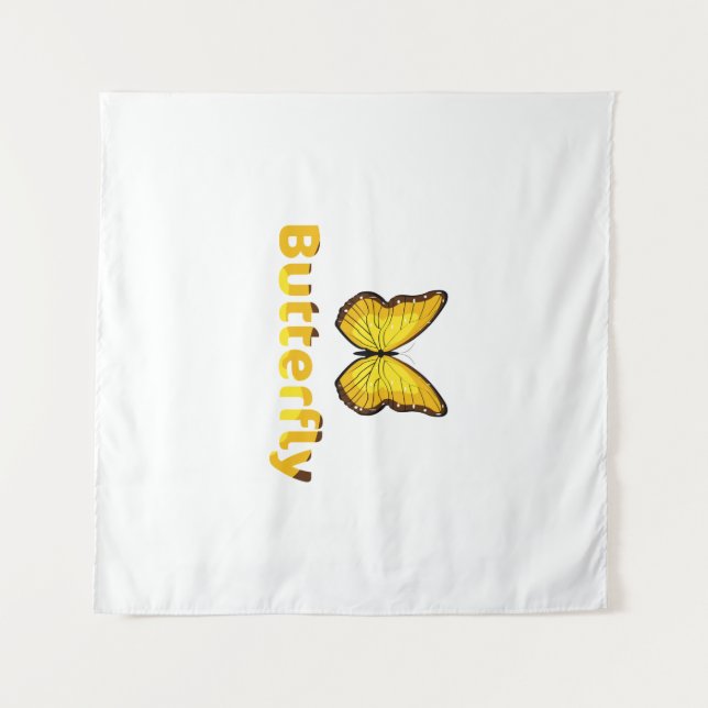 Tenture Papillon (Devant (Horizontal))