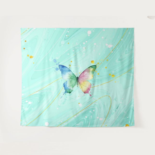 Tenture Papillon (Devant (Horizontal))