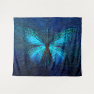Tenture Papillon bleu étonnant