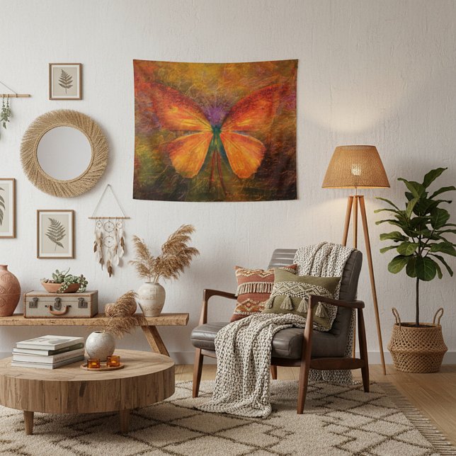 Tenture Papillon fantaisie  (Créateur téléchargé)
