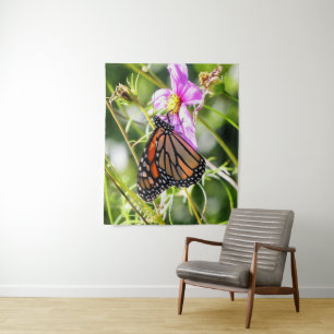 Tenture Papillon monarque