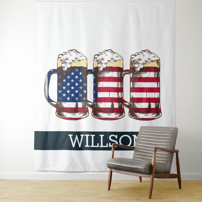 Tenture Par-Tee Like It’s July 4 BACKDROP (En situation)