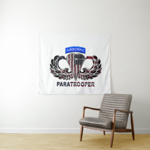 Tenture Parachutiste aéroporté