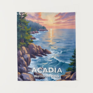 Tenture Parc national d'Acadia Maine Peinture Art de voy