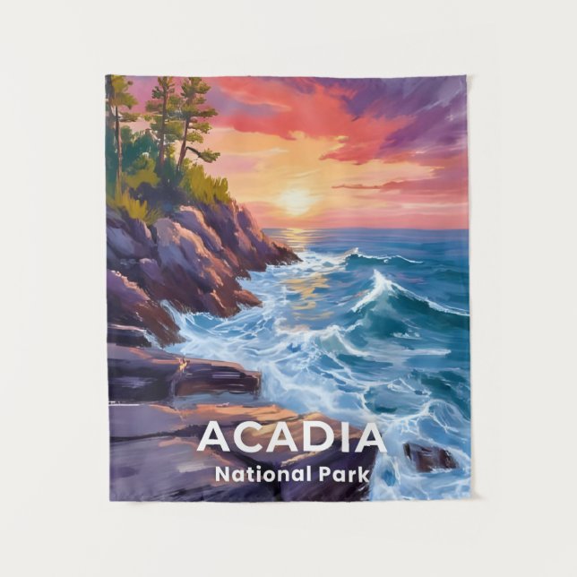 Tenture Parc national d'Acadia | Otter Cliffs Voyage dans  (Devant)