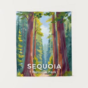 Tenture Parc national de Sequoia   Voyage en Californie