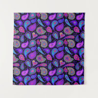 Parfaitement Violet Paisley Plutôt