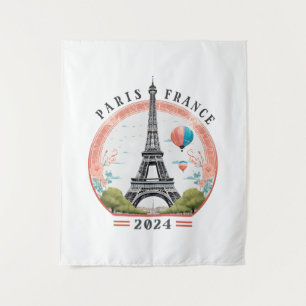 Tenture Paris France 2024 Tapestrys, Tour Eiffel
