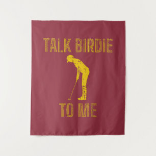 Tenture Parle Birdie À Moi Amoureux Du Golf