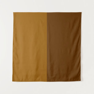 Tenture Partie Brown foncé clair demi-côtés
