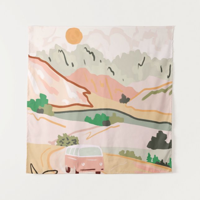 Tenture Pastel Journey (Devant)
