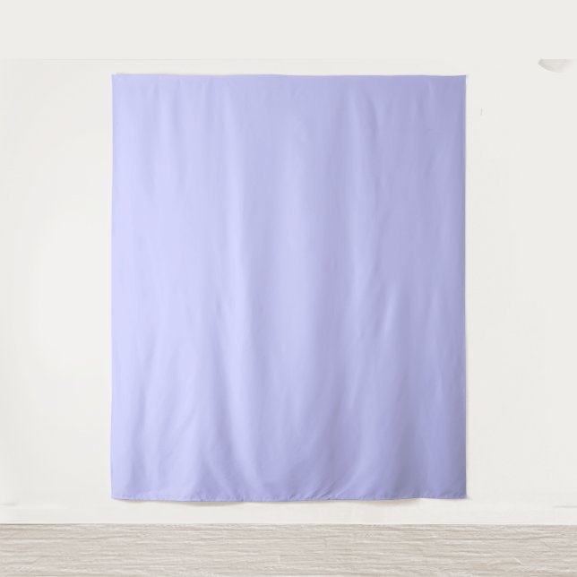 Tenture Pastel Periwinkle couleur solide | Classique | Élé (Devant)
