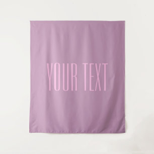 Tenture Pastel Purple & Pink clair Texte modifiable mode